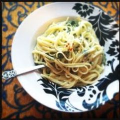 A picture of Fettuccini Alfredo.