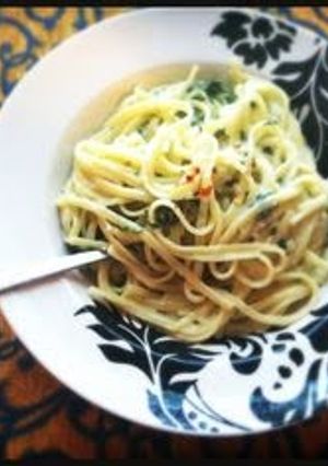 A picture of Fettuccini Alfredo.