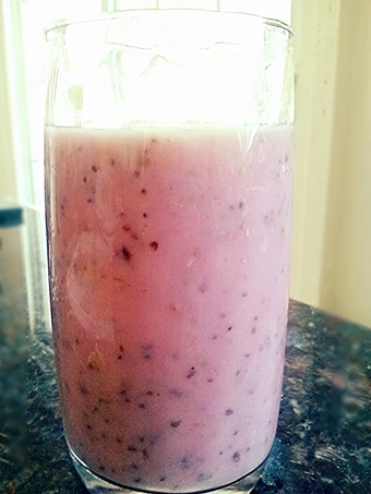 Recipe Berry Pink Smoothie the Delicious Really delicious