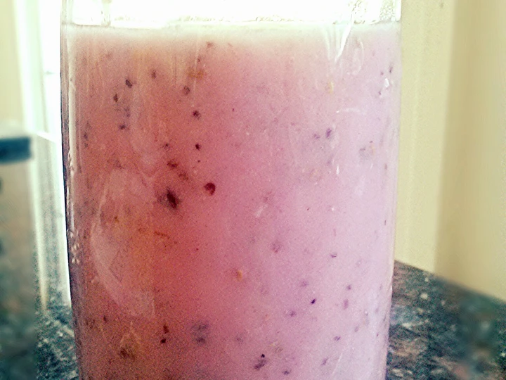 Recipe Berry Pink Smoothie the Delicious Really delicious