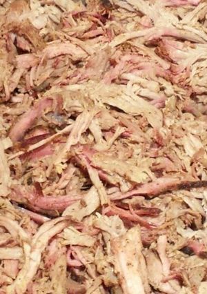 A picture of Smoked Pulled Pork.