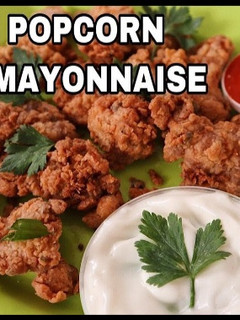 Foto resep Ayam popcorn mayonaise / ayam goreng mayonaise deep crispy chick