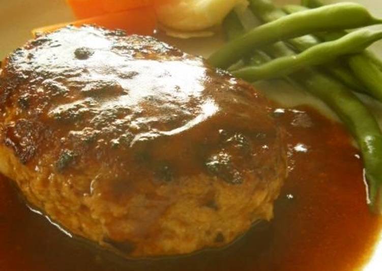 Easiest Way to Make Appetizing My Family&#39;s Quick and Plump Tofu Hamburger Patties