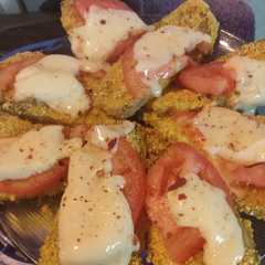 Una foto de Milanesitas de berenjenas a la Napo