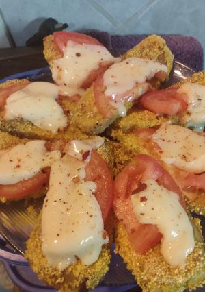 Una foto de Milanesitas de berenjenas a la Napo