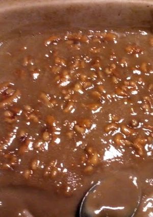 A picture of sciughetti ( traditional september italian recipe).
