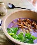 Cháo khoai lang tím