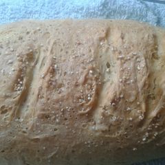 A picture of Jari's Greek bread.