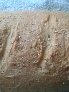 A picture of Jari's Greek bread.