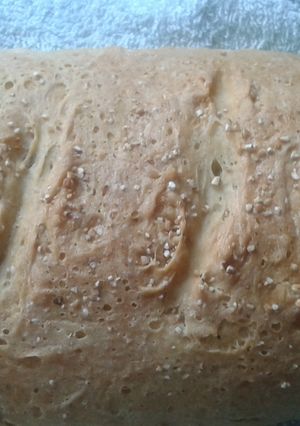A picture of Jari's Greek bread.