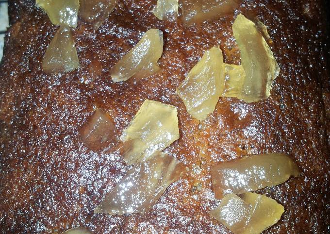 Sticky ginger cake