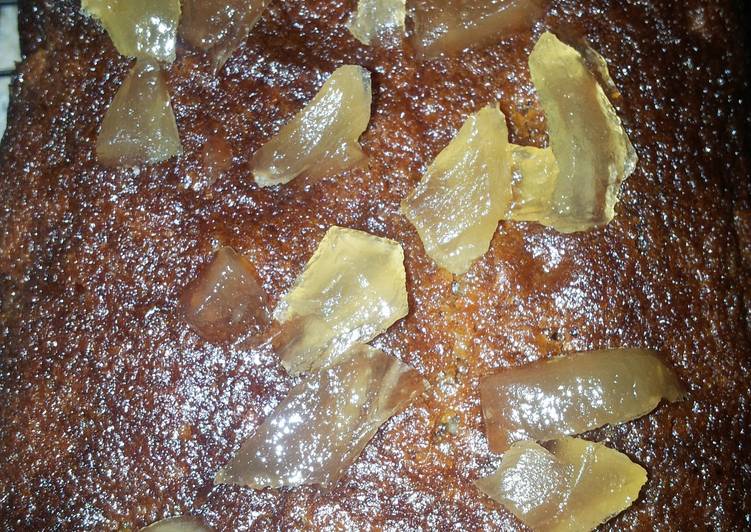 Simple Way to Prepare Perfect Sticky ginger cake