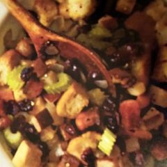 A picture of Cranberry,Pear &Bacon Dressing.