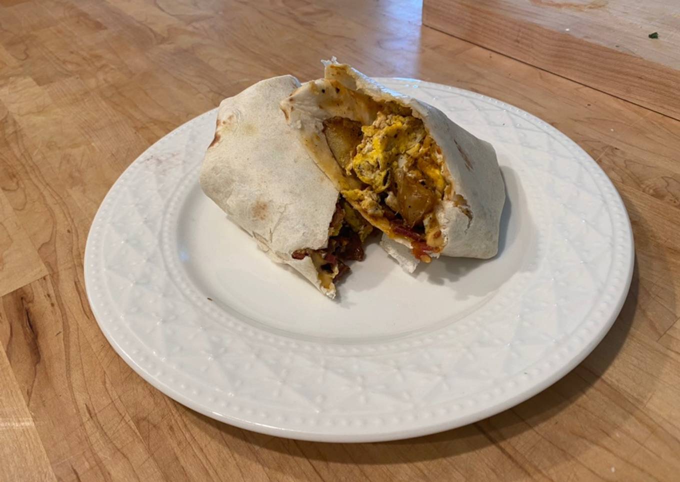 Breakfast burrito
