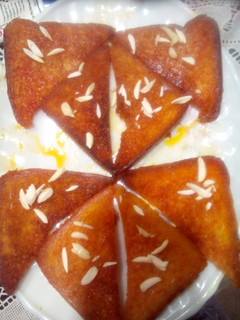 A picture of Shahi Tukray (Sweet Bread)by Nancy.