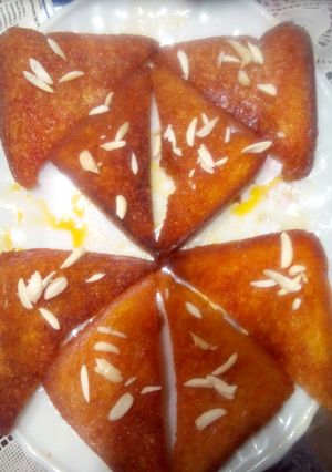 A picture of Shahi Tukray (Sweet Bread)by Nancy.