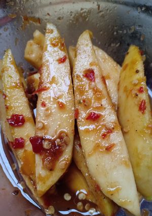 Foto resep Asinan mangga mengkel uenak