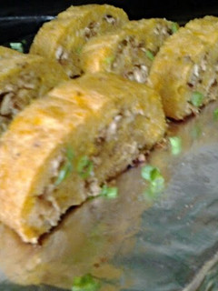 A picture of Stuffed Plantain Roll.