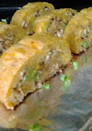 A picture of Stuffed Plantain Roll.