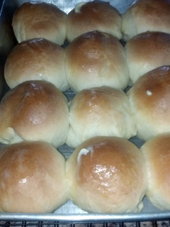 A picture of Butter Rolls ( bread machine ).