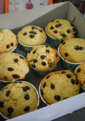 Foto resep Chocochips vanila muffin