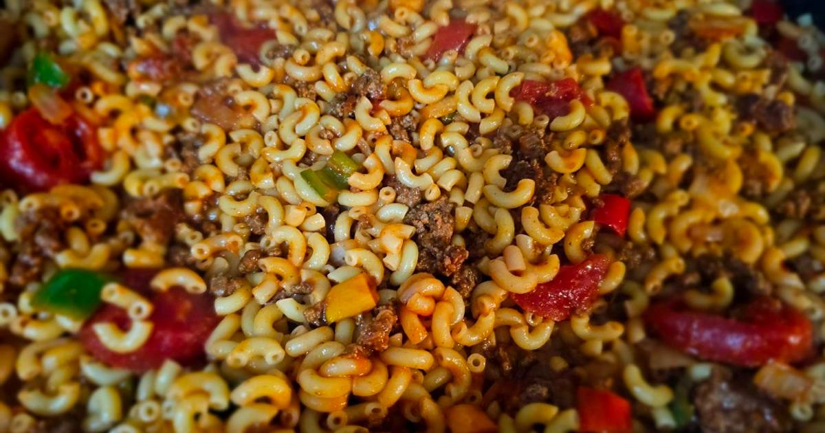 American Chop Suey Boston 1940s edition Recipe by Raven Cookpad