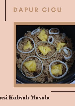 Foto resep Nasi Kabsah Masala Arabian