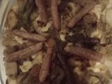 ارز بالخضر والشمبينيو والمرڨاز 🍵