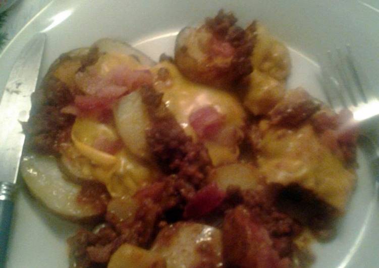 Recipe of Homemade sloppy potatoes