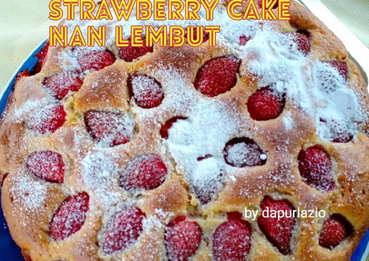 Strawberry Cake nan Lembut