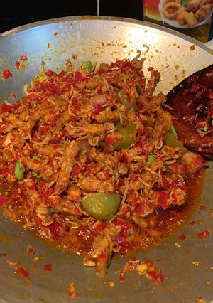 Foto resep Balado teri medan dan tempe