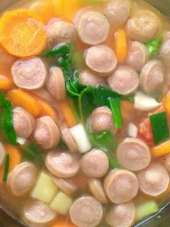 Foto resep Sup Sosis