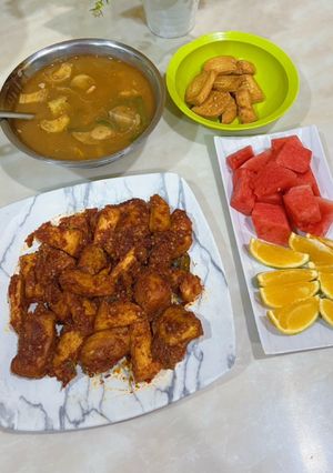 Foto resep Tahu Ayam Balado & Sayur Asem🍆🌶️