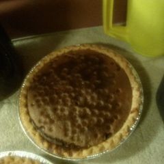 Mimi's old fashioned fudge pie A picture of Mimi's old fashioned fudge pie.