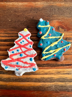 Una foto de Galletas de Navidad de chocolate