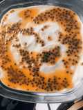 Mousse de maracujá caseira