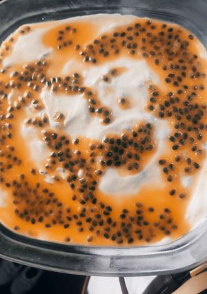 Foto de Mousse de maracujá caseira