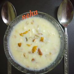 A picture of Shahi Paneer Kheer.