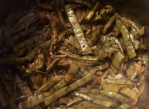 Una foto de Nopales al jugo maggy