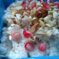 A picture of Rich dryfruits sweet oliya Rajasthani traditional dish.