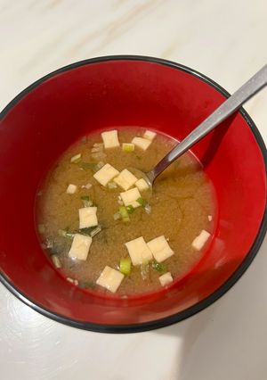 Une photo de Soupe miso