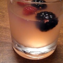 mixed berry lemonade A picture of mixed berry lemonade.