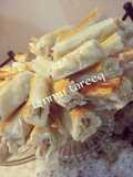Baklave rolls ko jalash hulwa