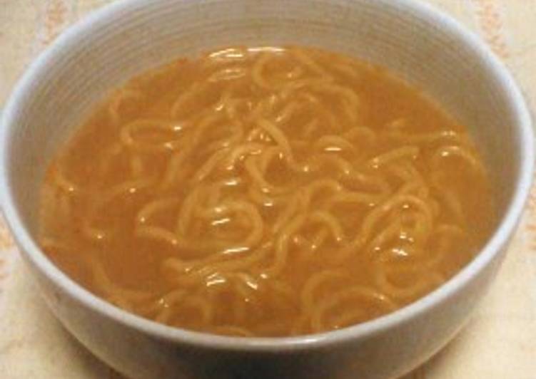 Recipe of Homemade Easy Miso Soup For Ramen