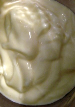 A picture of My Mayo (no soy).