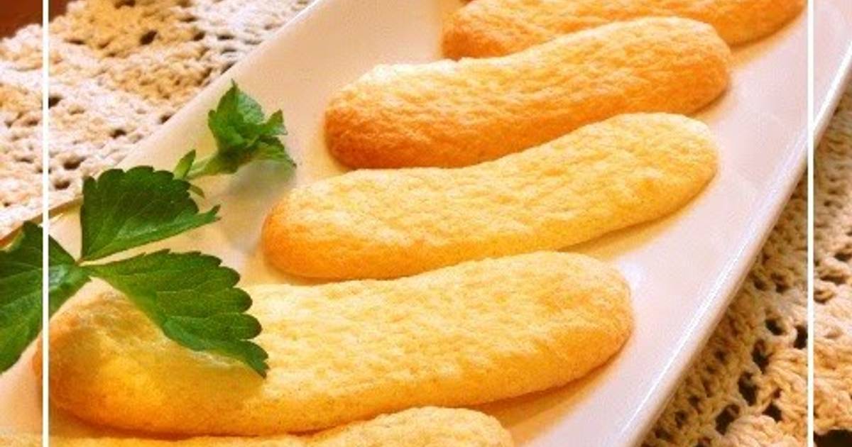 Ladyfinger Biscuits Recipe by cookpad.japan Cookpad