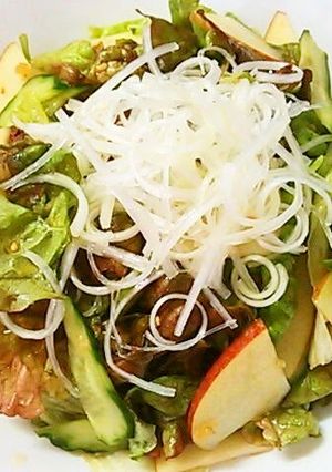 Korean Style Choregi Salad With Homemade Dressing Recipe By Cookpad.Japan