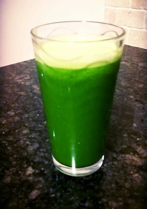A picture of Kryptonite Juice.