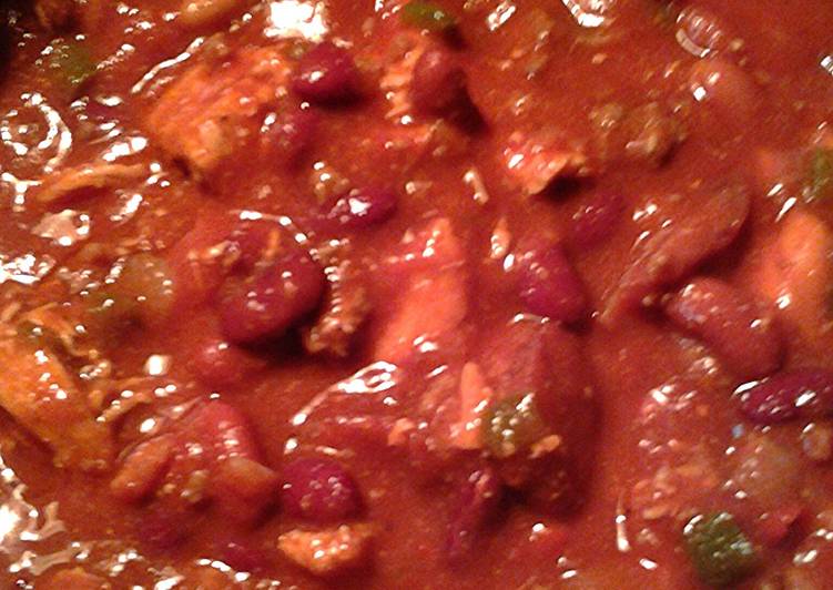 Simple Way to Make Speedy multi meat chili