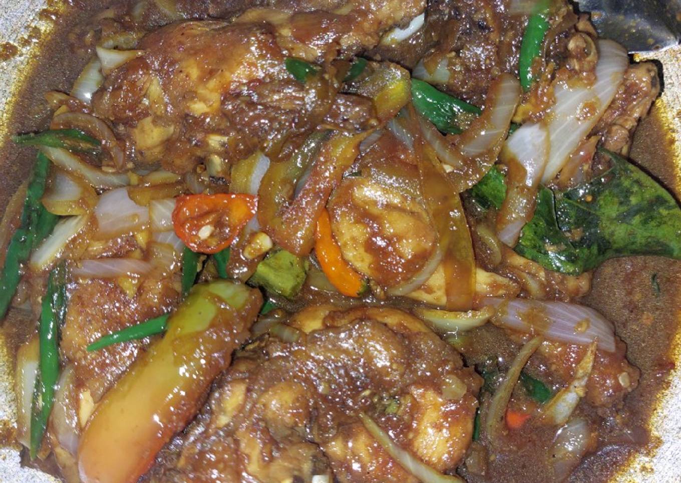 Ayam kecap tradisional